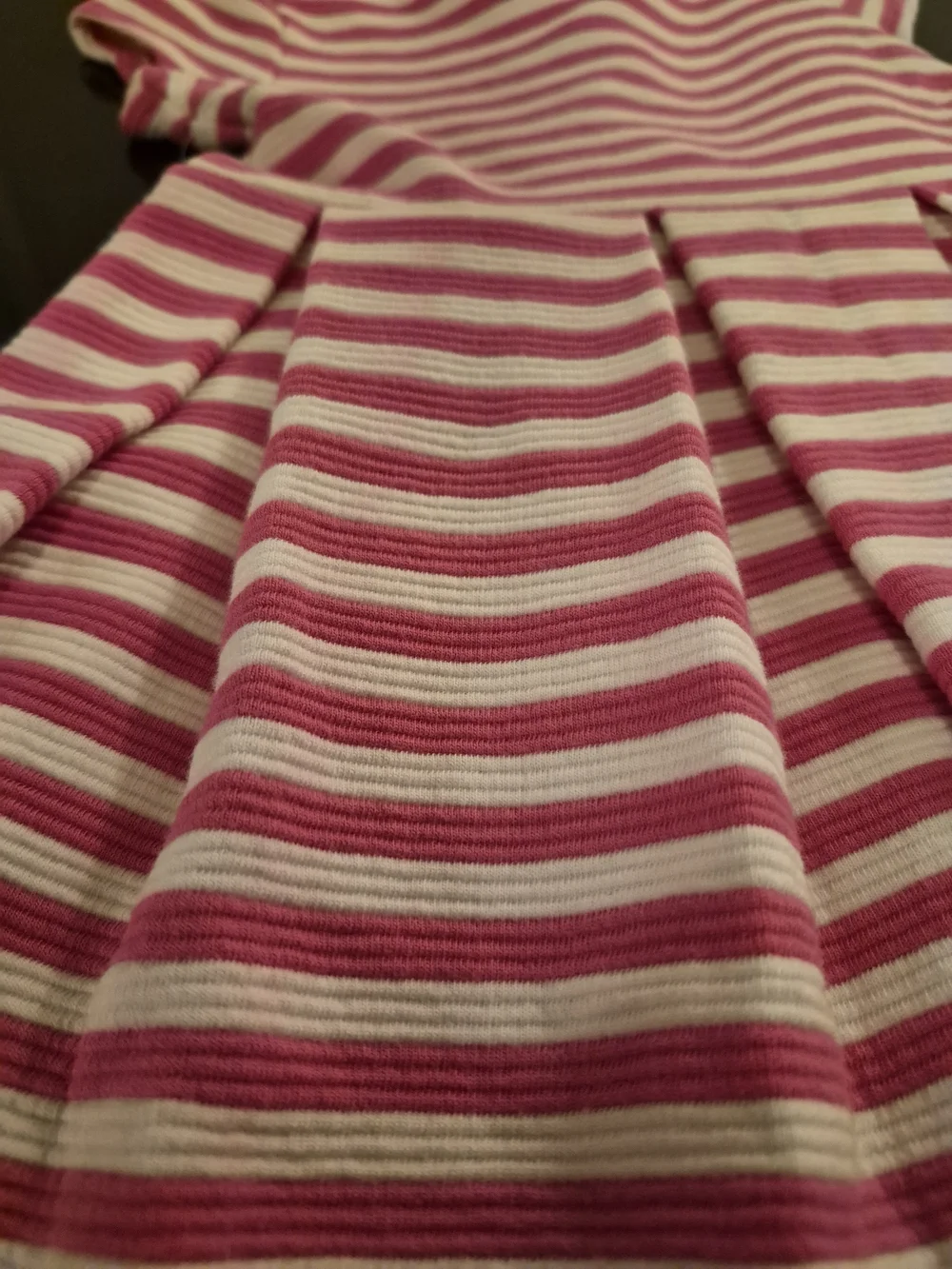 Brand New Ralph Lauren Pink & White Striped Girls' Dress Set - Kids
